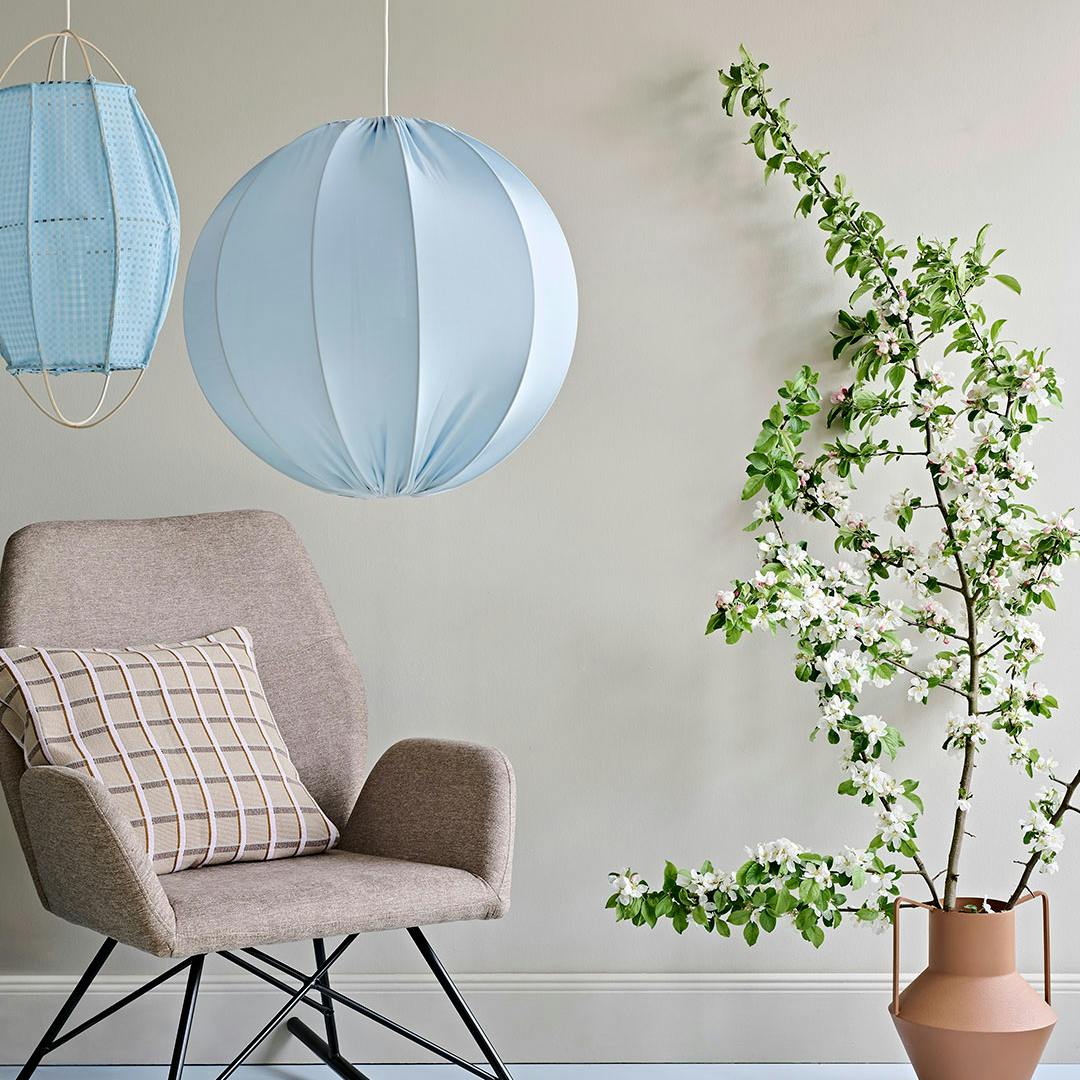 DIY: Sådan laver du din egen stofklædte pendel