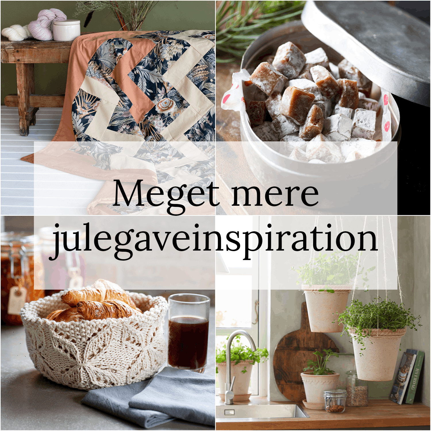 Inspiration til julegaverne