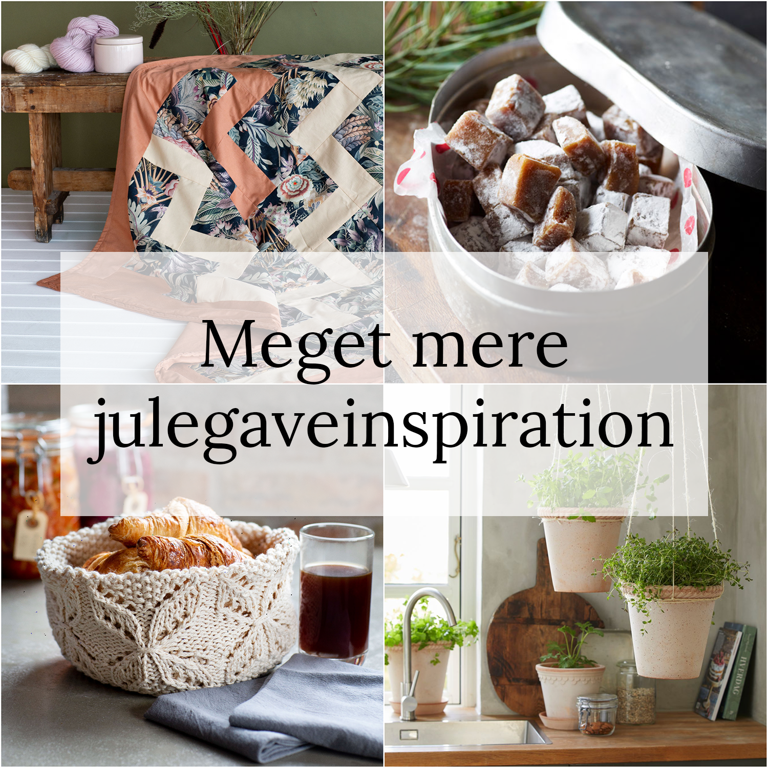 Inspiration til julegaverne