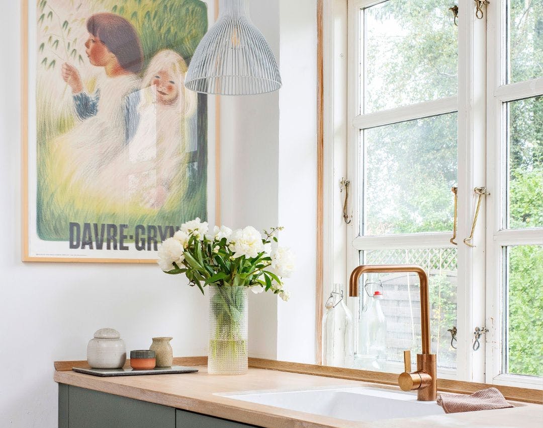 Nypudsede og rene vinduer