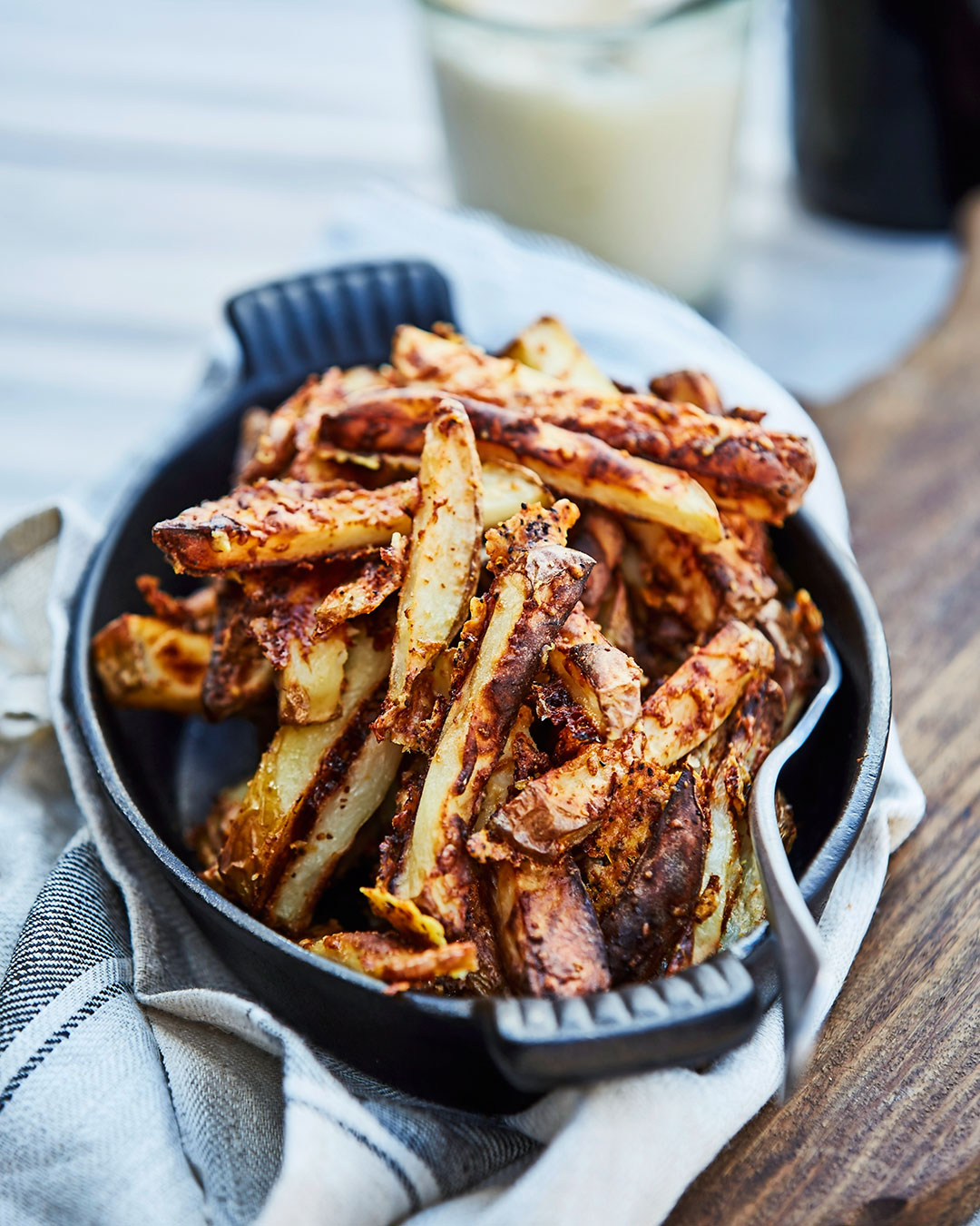 Grovfritter med trøffelmayo