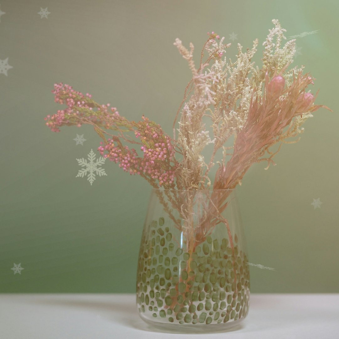 Hjemmelavet vase, som du kan bruge som julegave