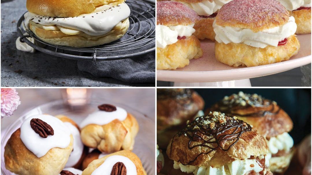 14 opskrifter på fastelavnsboller