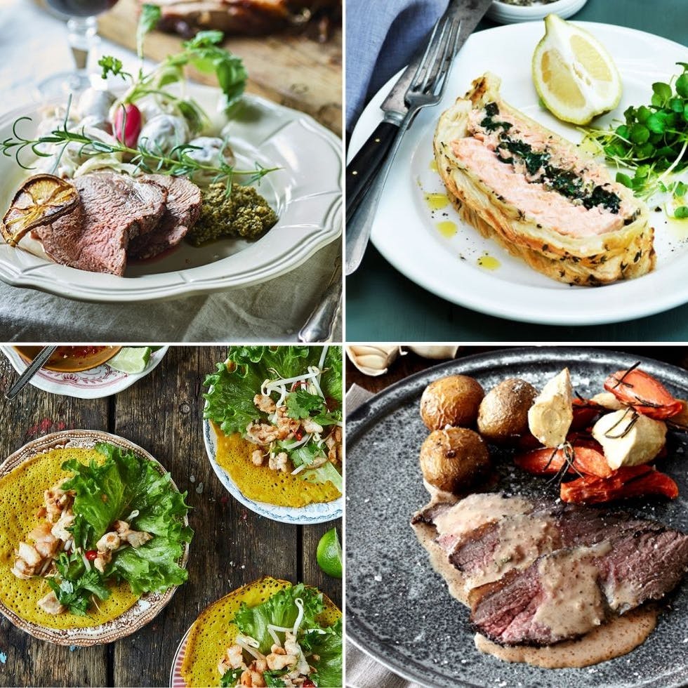12 lækre opskrifter på både moderne og traditionelle hovedretter til hverdag og fest
