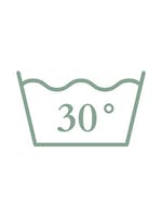 vaskesymbol med antal grader