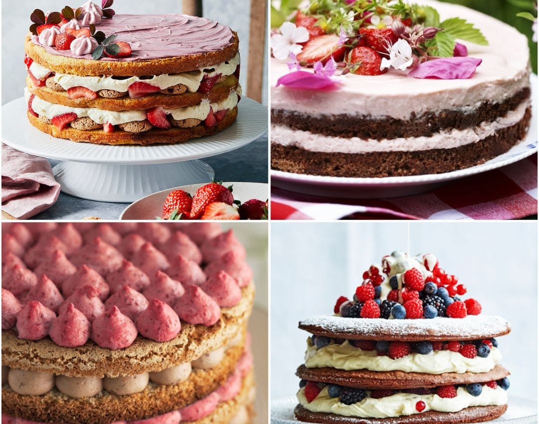 4 lækre lagkager med mousse