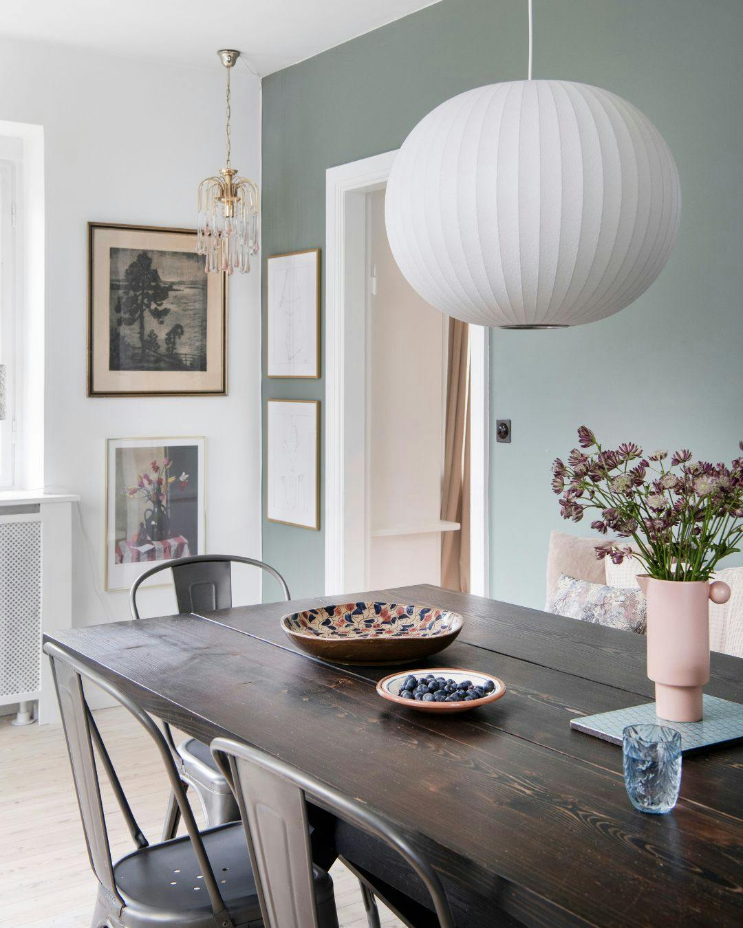 Spisebord i spisestue