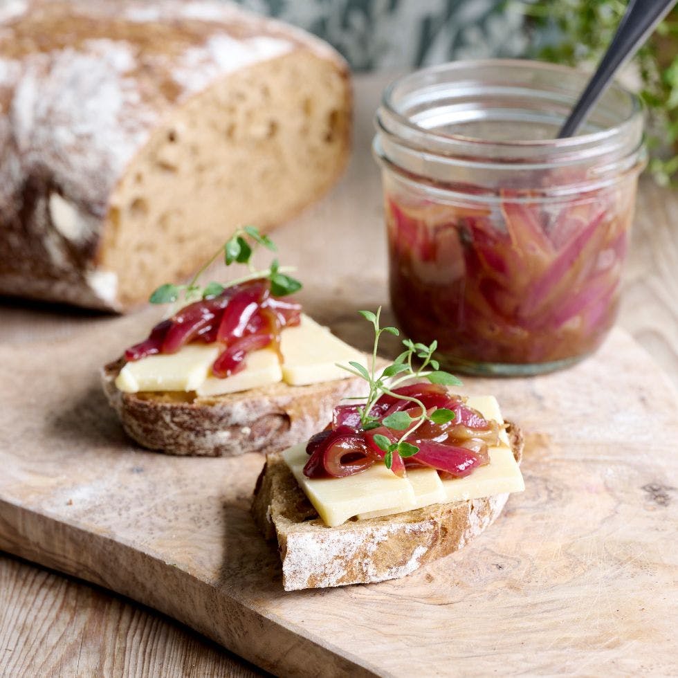 Løgkompot med timian