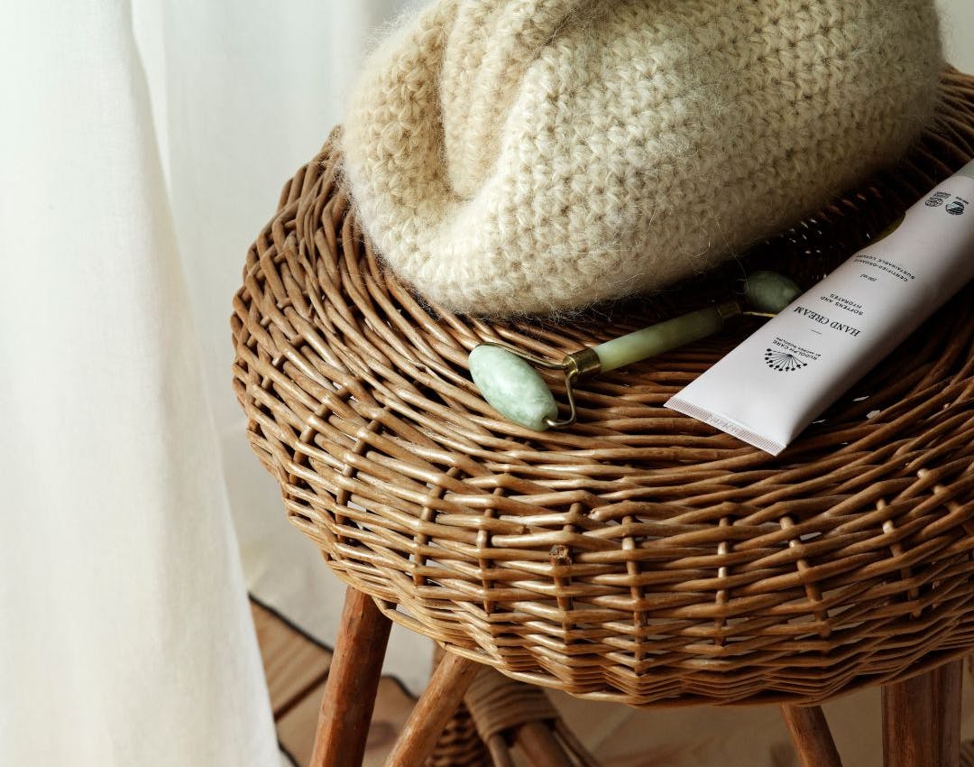 Hjemmehæklet clutch