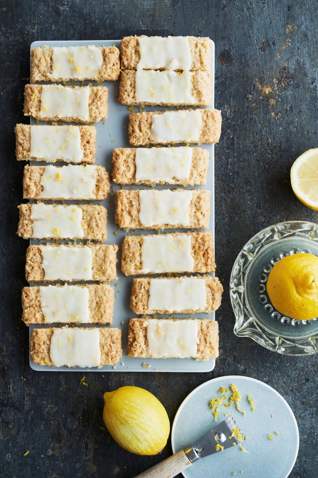 Citronsnitter med kokos