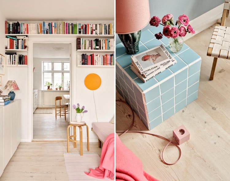 Minimalistisk lejlighed med miljøbevidste valg