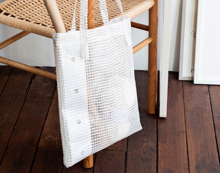 Indkøbsnet af plastik