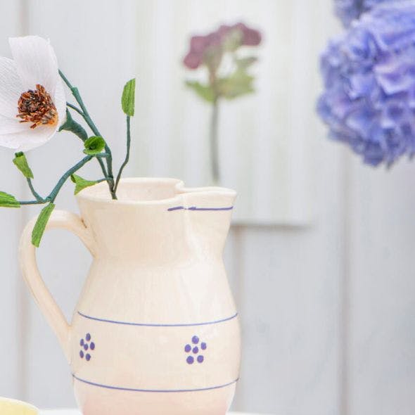 crepeblomster-hjemmelavet