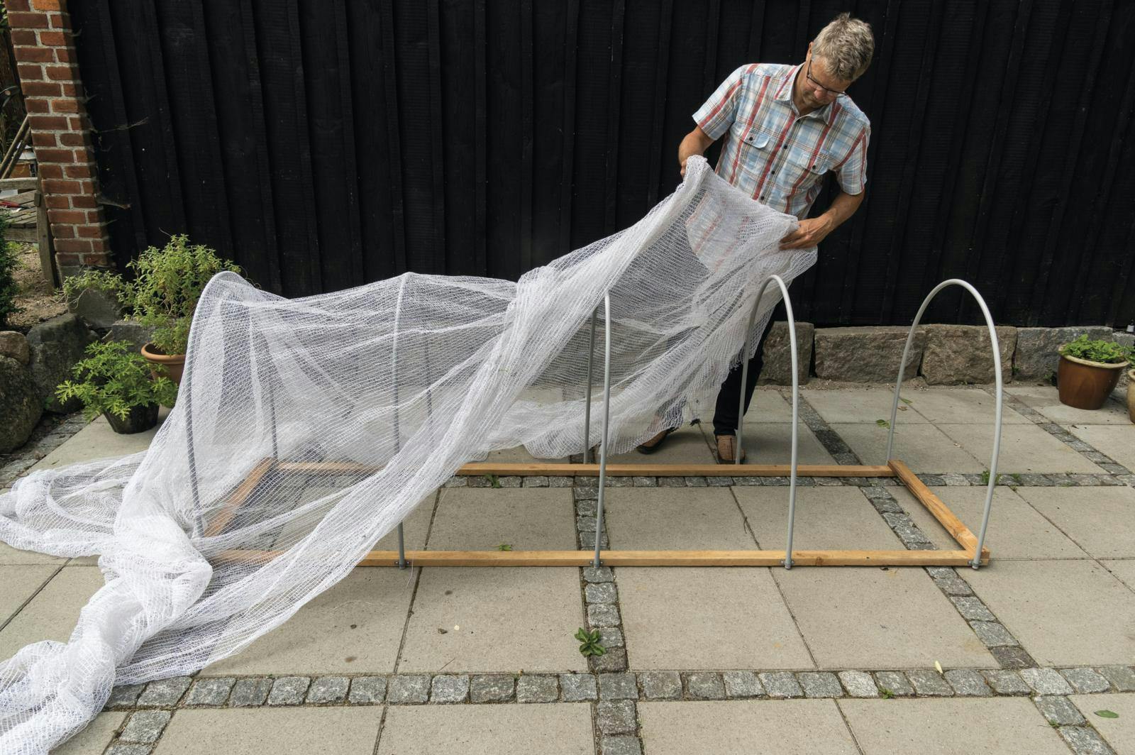 Træk net over væksttunnellen.