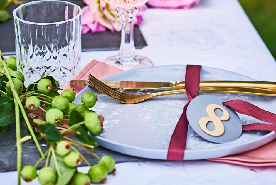 Bordkort til havefesten