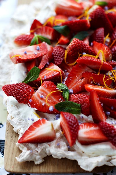 Sommer-desserter: Pavlova