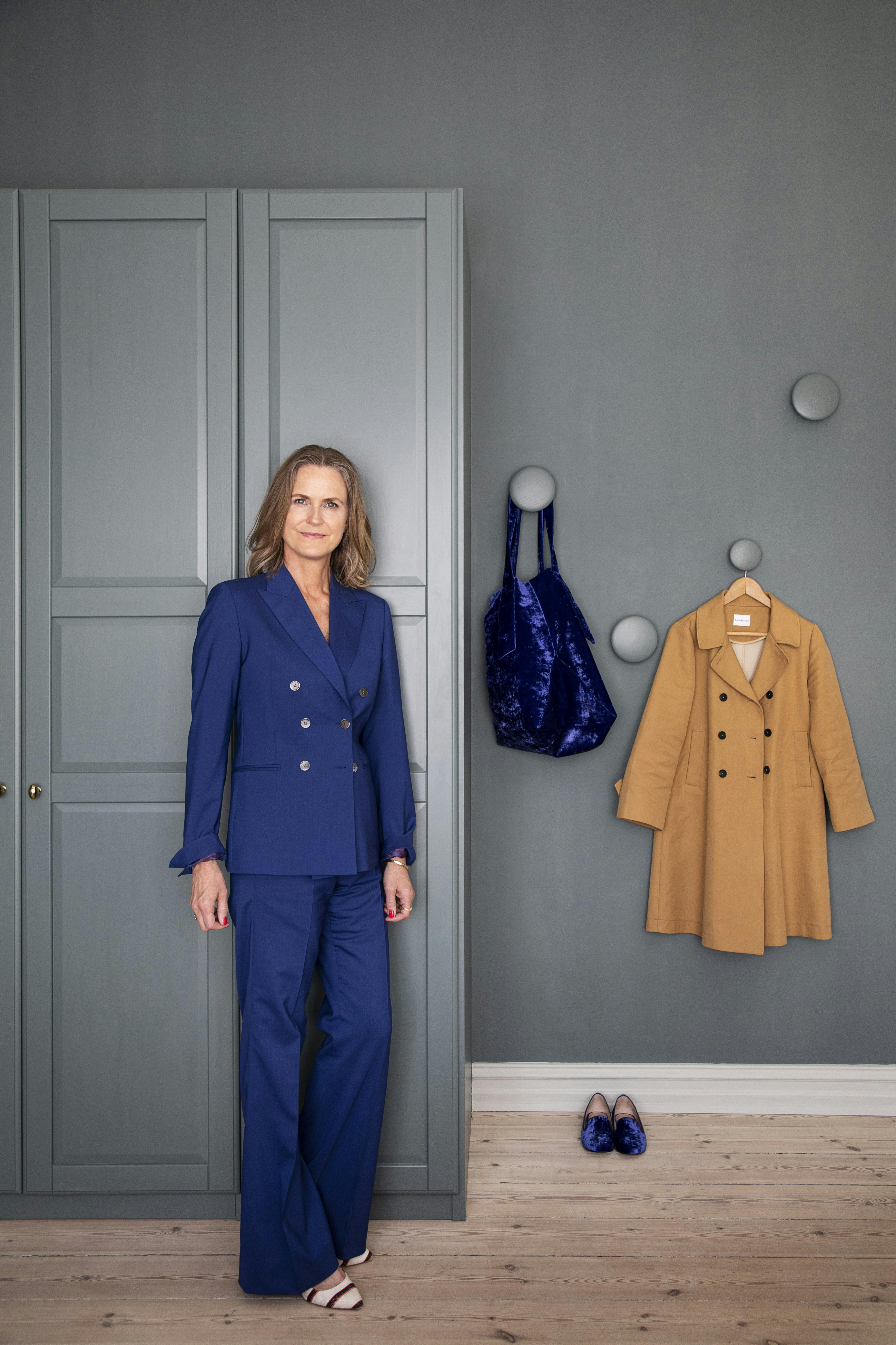 Dorte Hannibal i sit farverige, personlige hjem