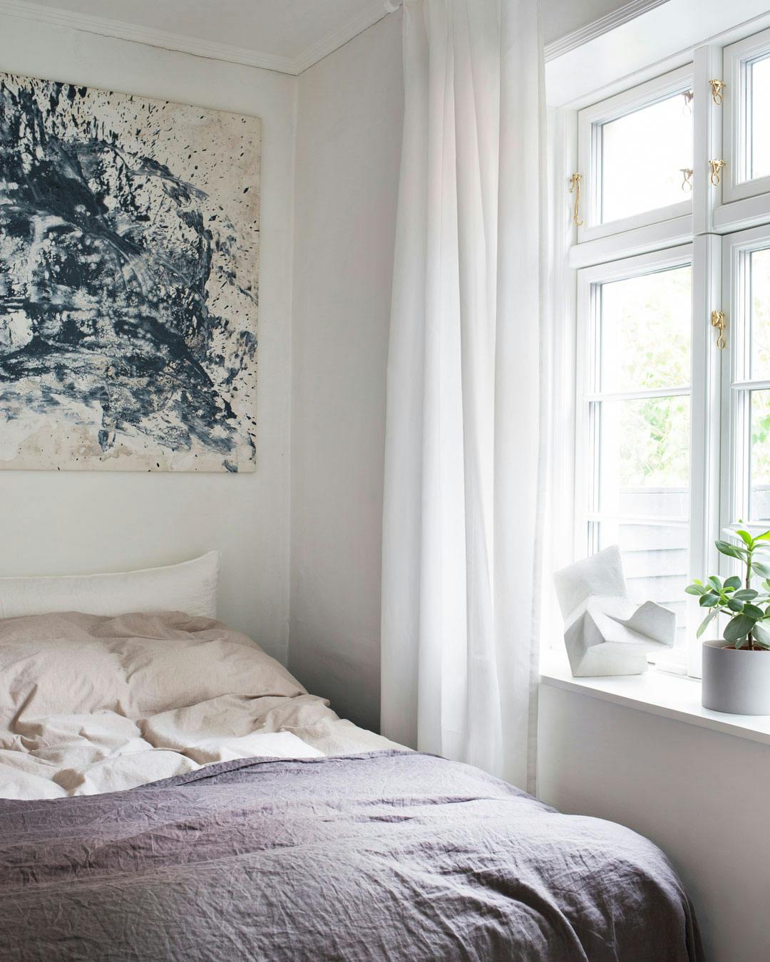 Neutralt soveværelse