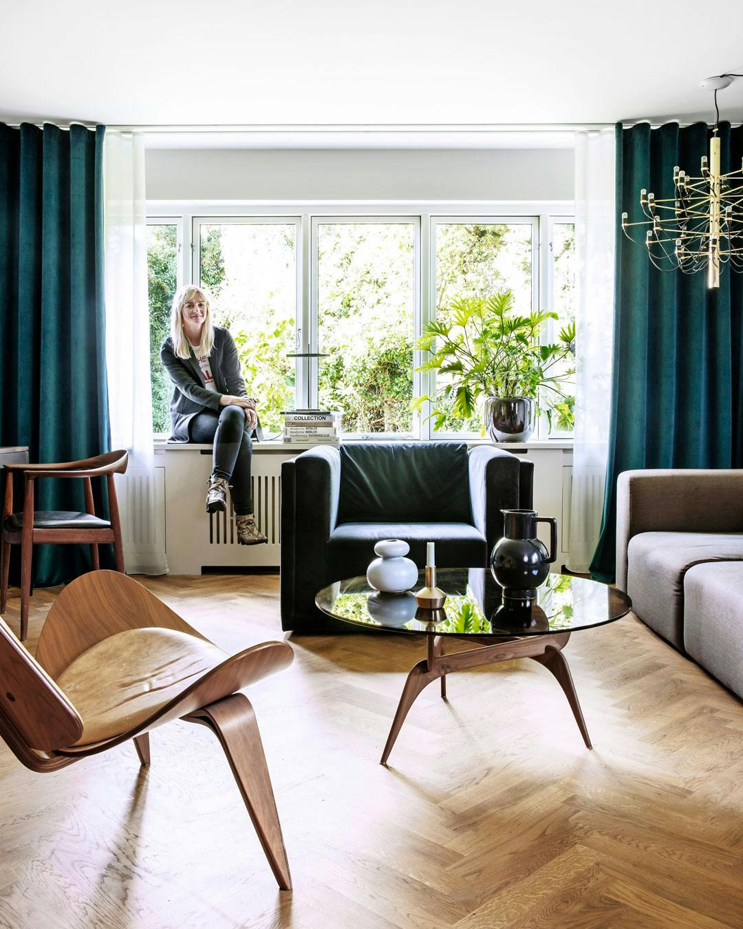 Christine Sherif i stue