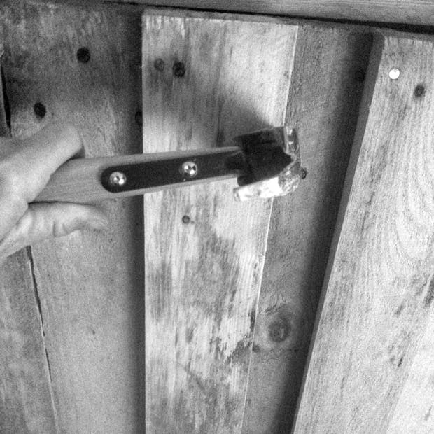 hjemmelavet sengegavl