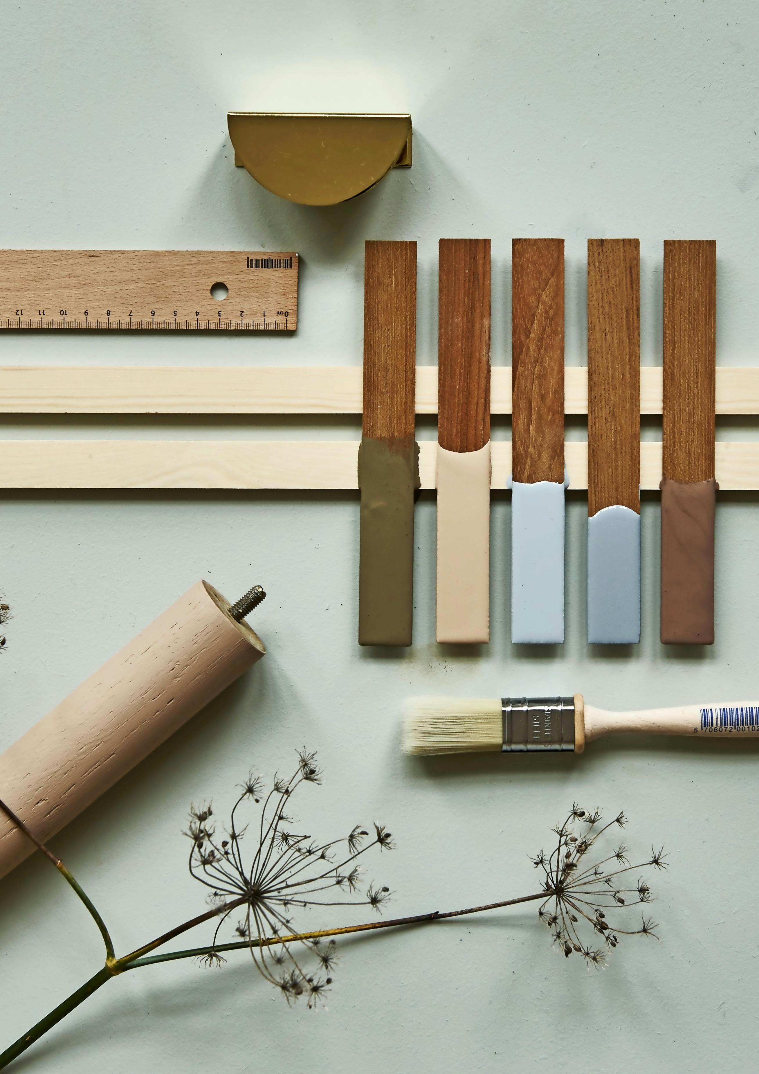 Farveprøver til skab