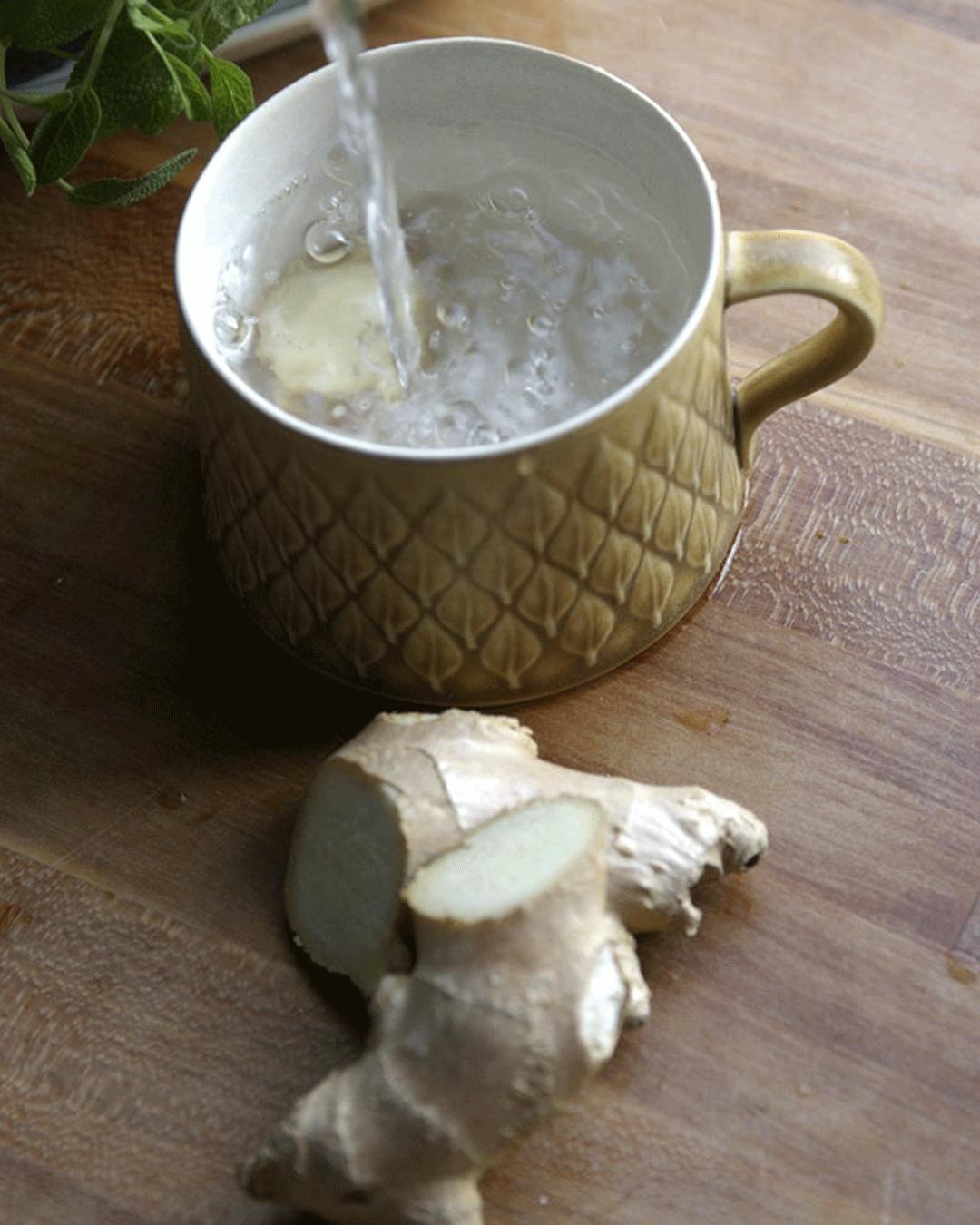 Drik ingefær når du har ondt i halsen