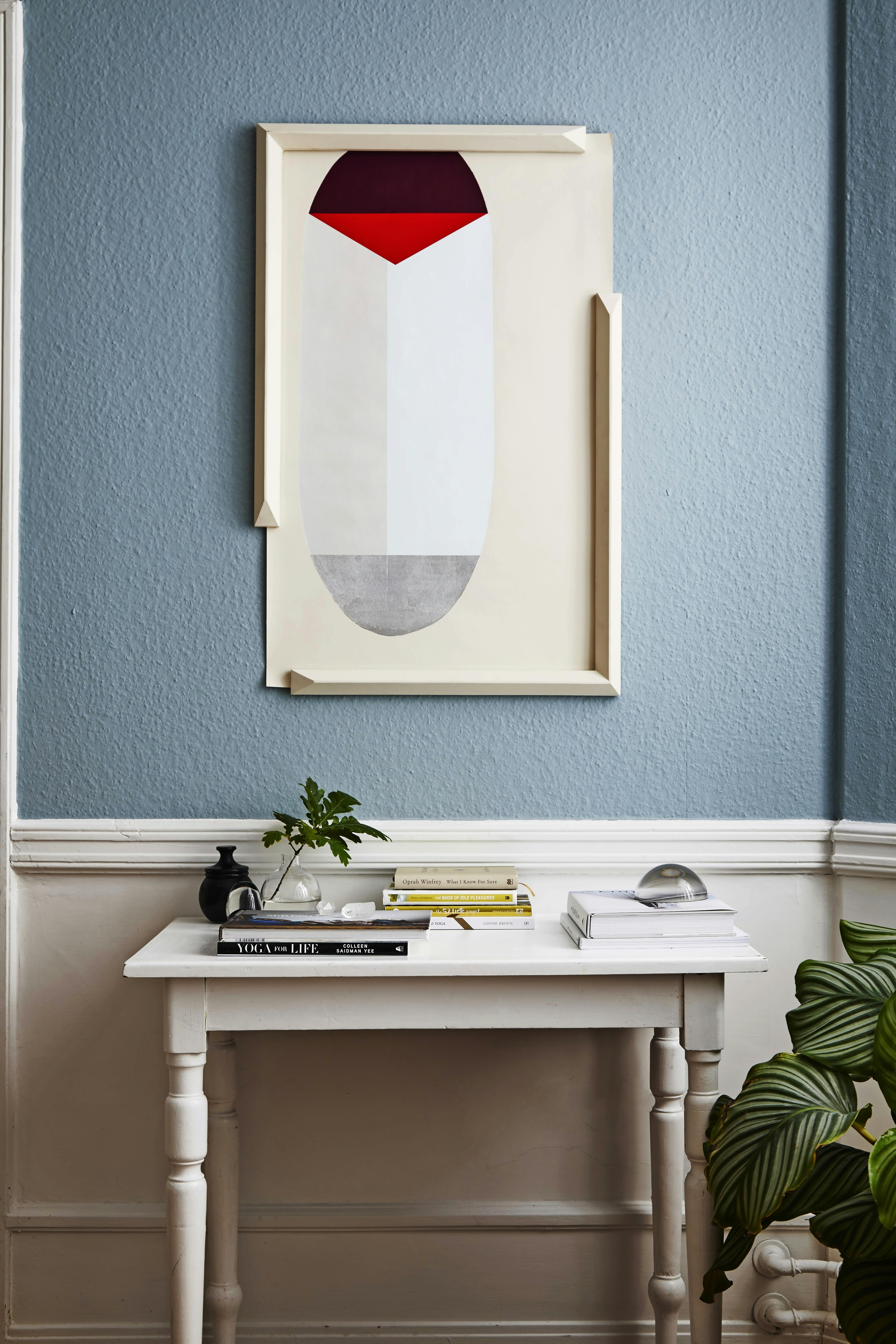 Maleri med unik ramme