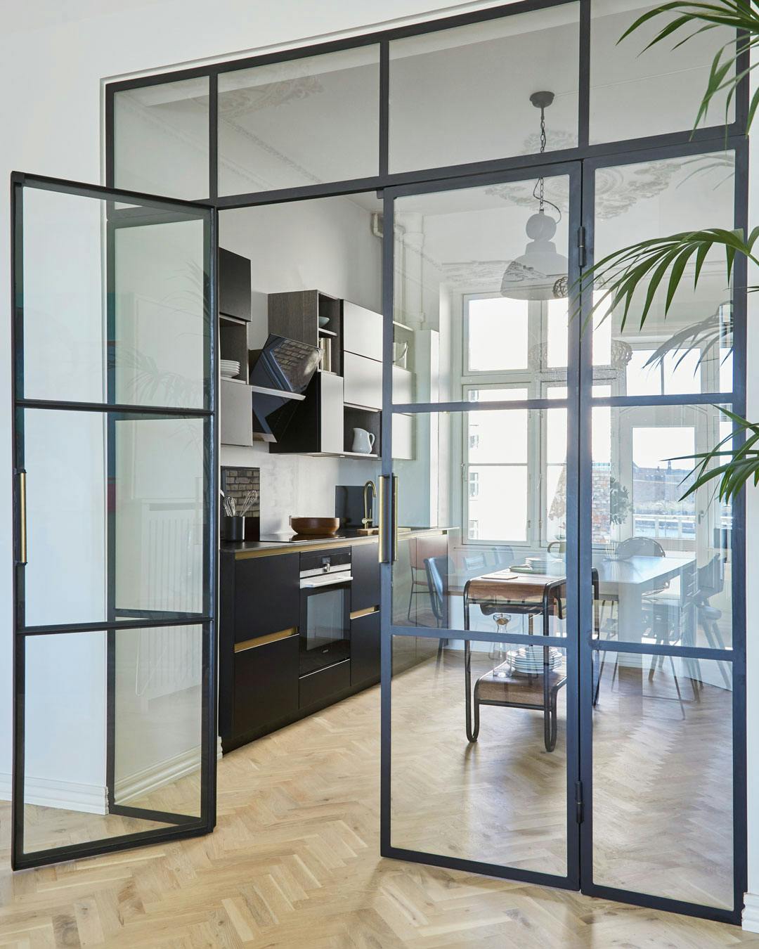 Newyorkervæg i herskabslejlighed