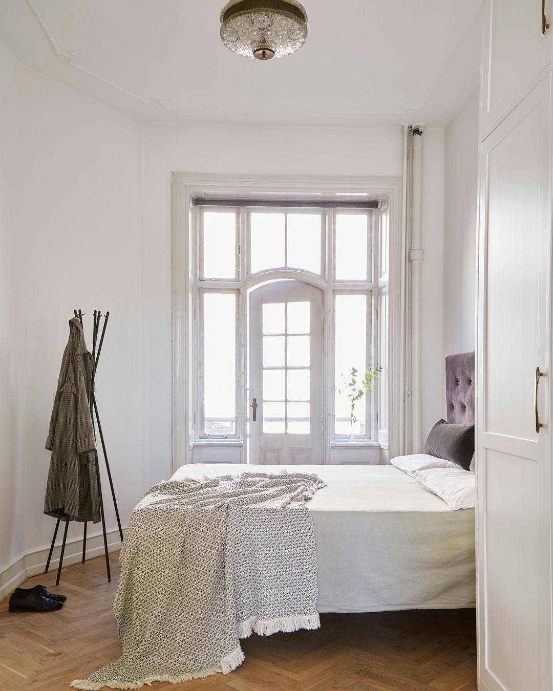 Soveværelse i herskabslejlighed