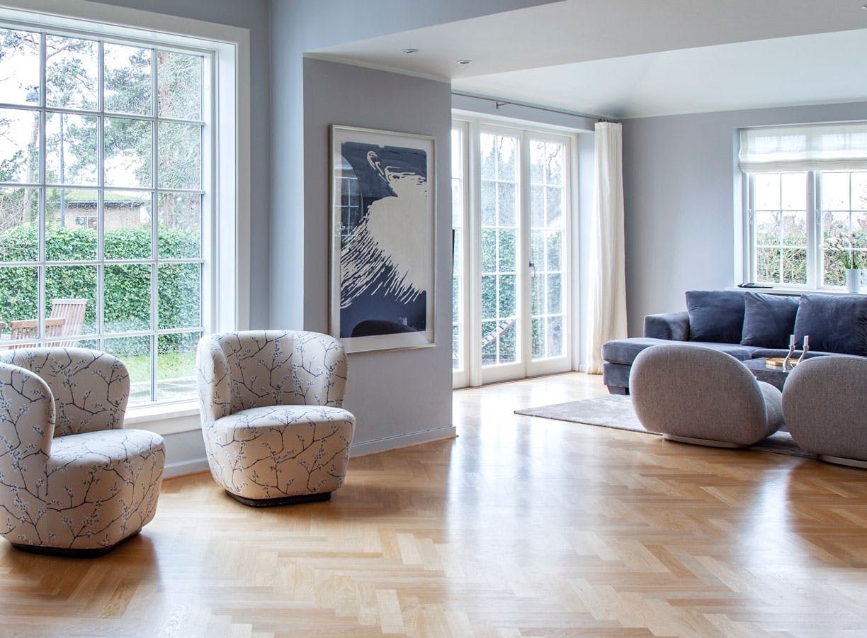 Boligreportage: Nordisk design møder et international perspektiv og blød italiensk elegance