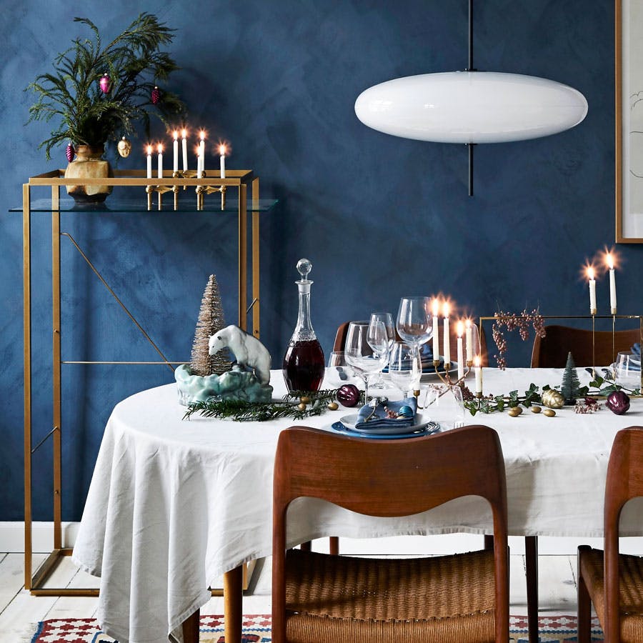 Boligreportage: Julehjem med uformelle og gamle traditioner