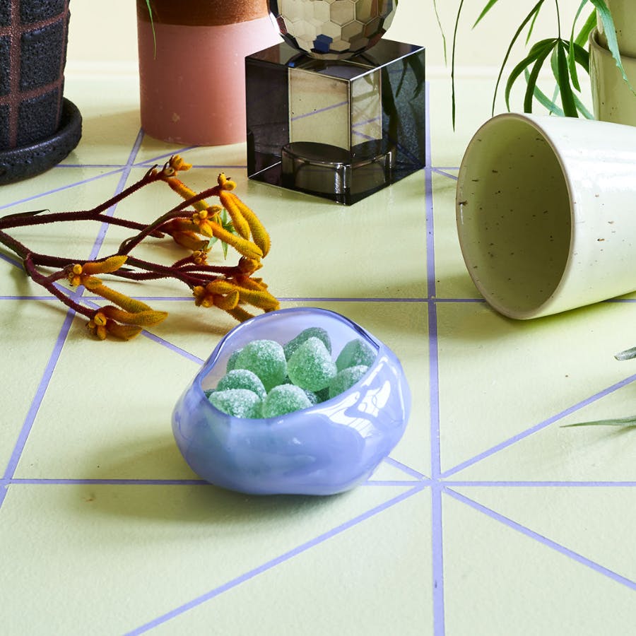 DIY: Sofabord med grafisk mønster