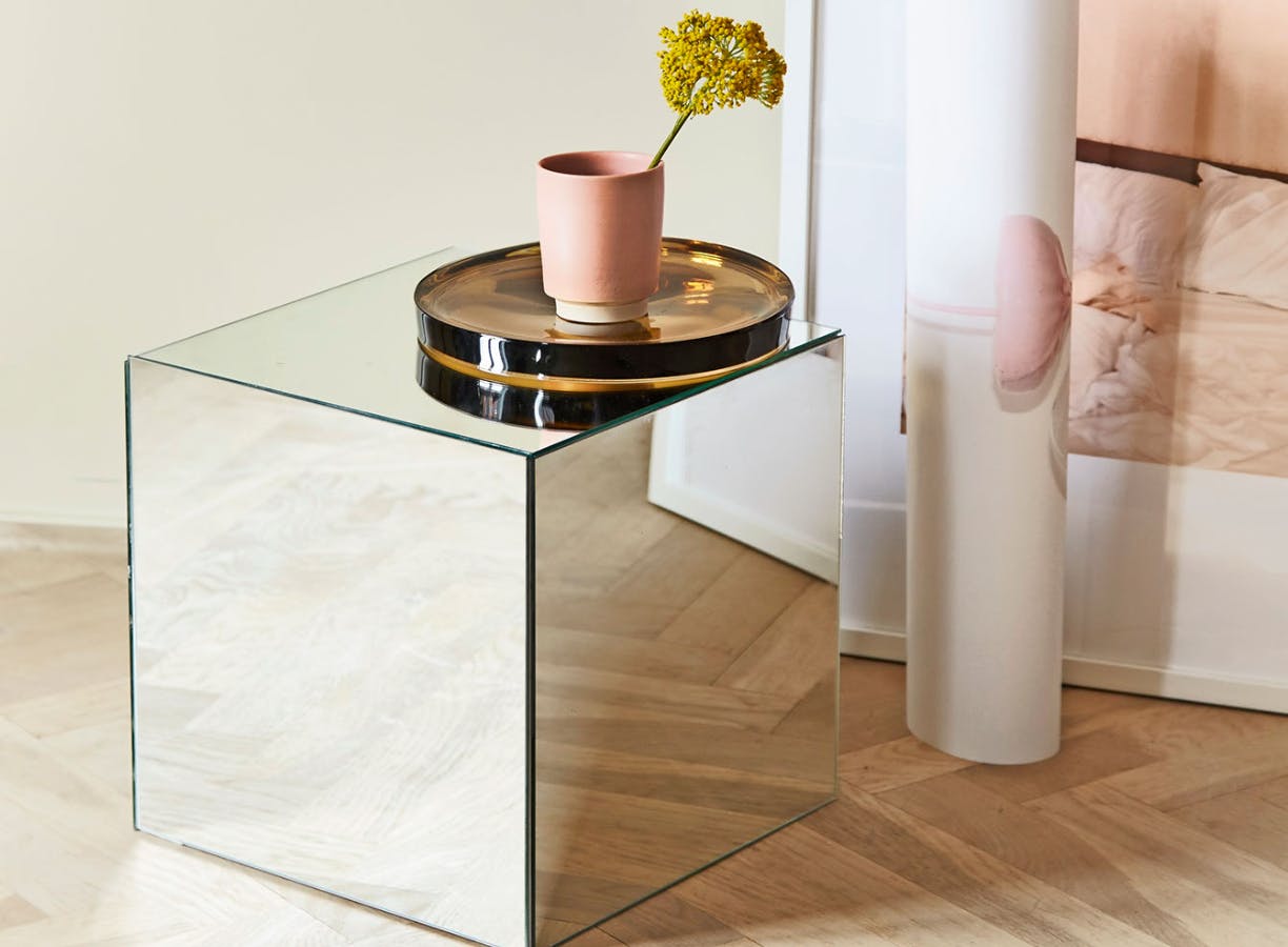 DIY-bord: Spejlkube
