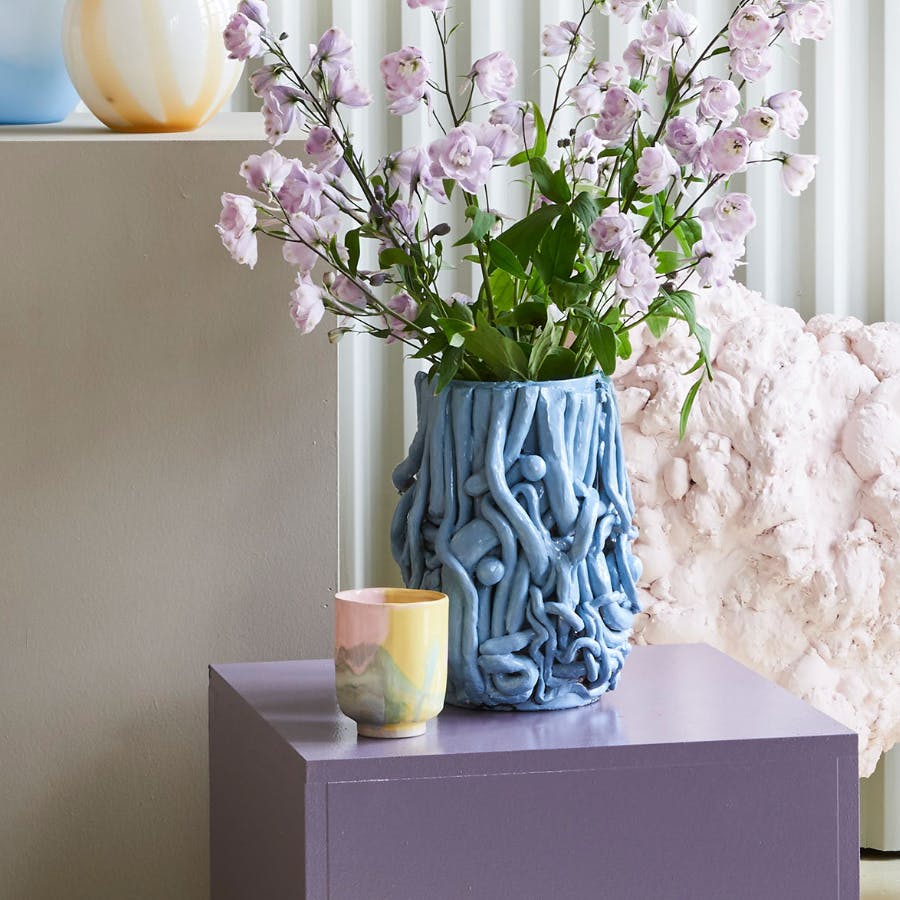 DIY-vase af ker