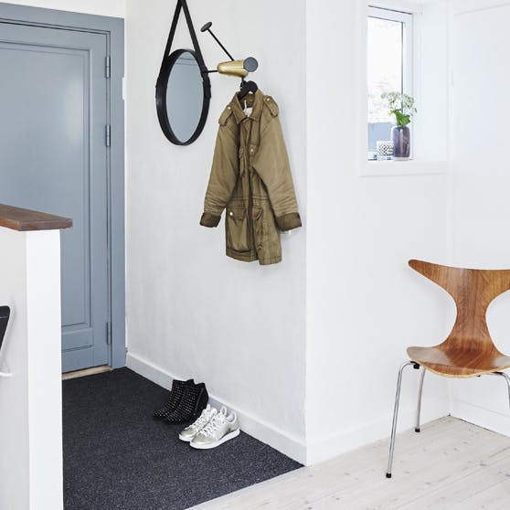 Inspiration til indretning af en entré