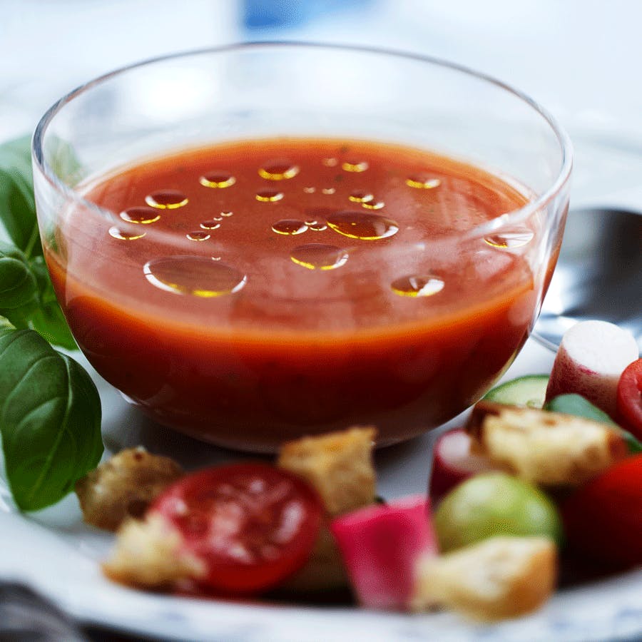 Andalusisk inspireret Gazpacho