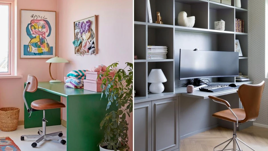 Indretning 9 hjemmekontorer: Inspiration og tricks til indretning af dit kontor ...