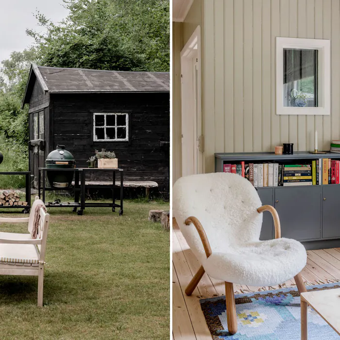 1930’er-sommerhuset midt i skoven er renoveret i den oprindelige stil ...