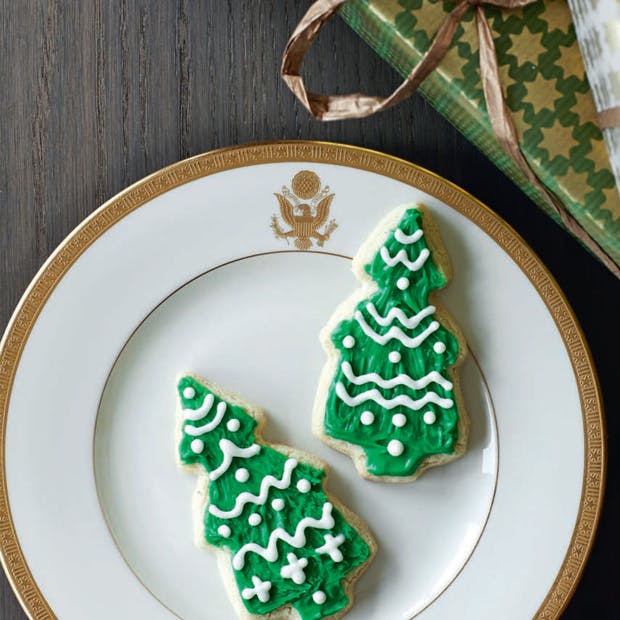 Småkage formet som juletræ - få opskriften