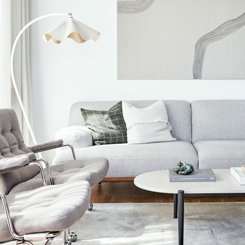 Sanselig og minimalistisk lejlighed på Islands Brygge