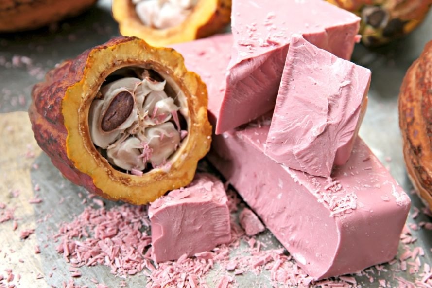 Nu kan du spise lyserød chokolade