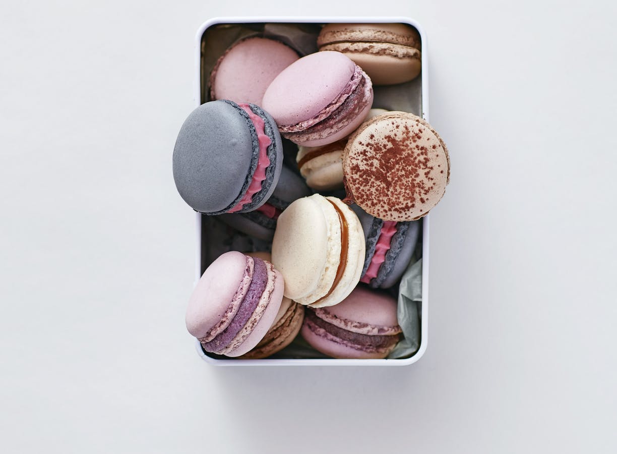 Macarons - Opskrift på macarons