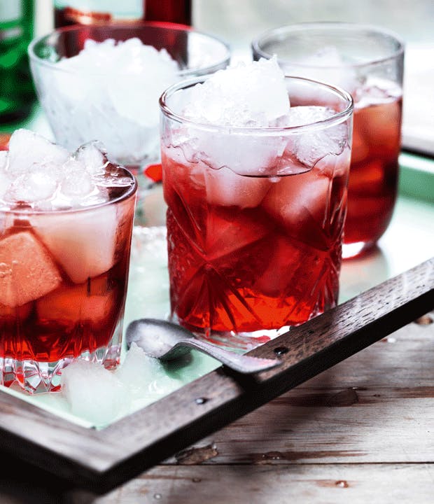 Bittersød Negroni med Campari og gin