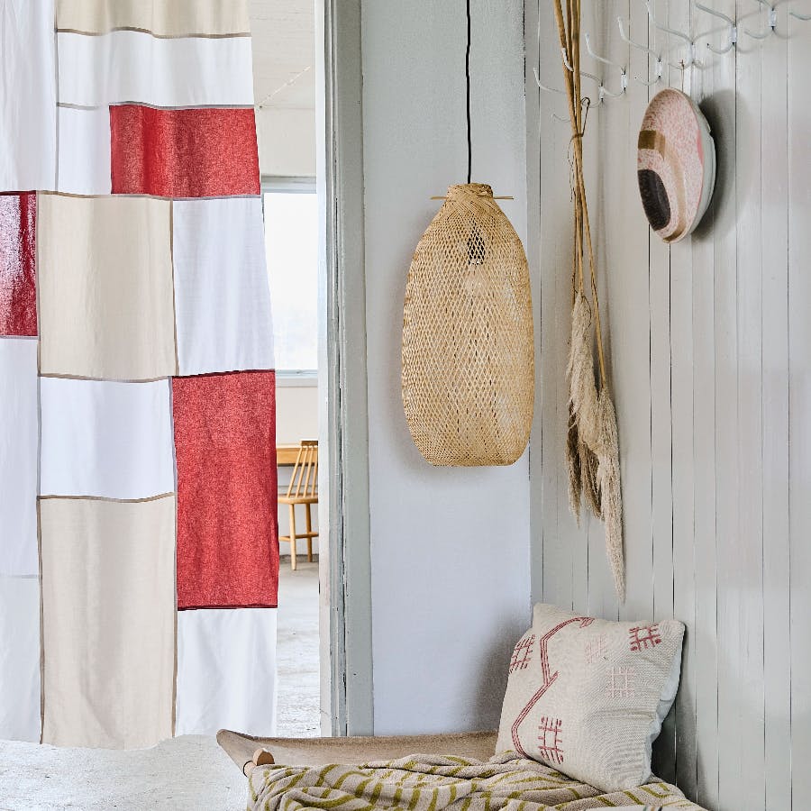 Syet gardin i patchwork