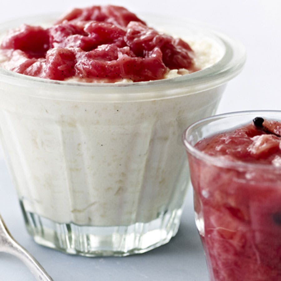 rabarbermousse