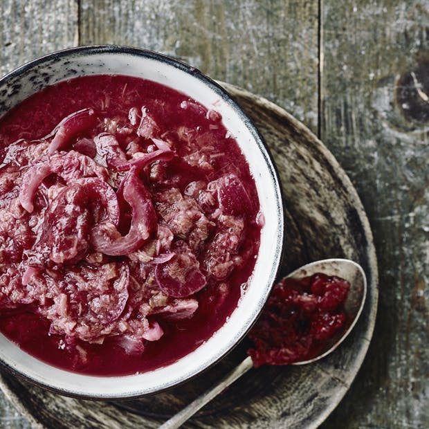 Opskrift på rabarberchutney