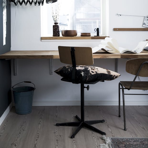 Kontor med sakselamper