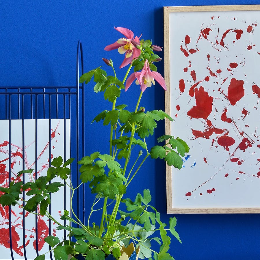 Maling med sommerfugletryk