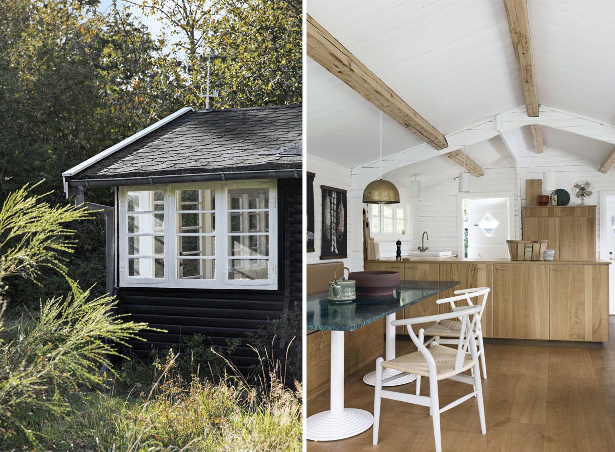 Sort sommerhus i Rågeleje - Line Hyldgaard