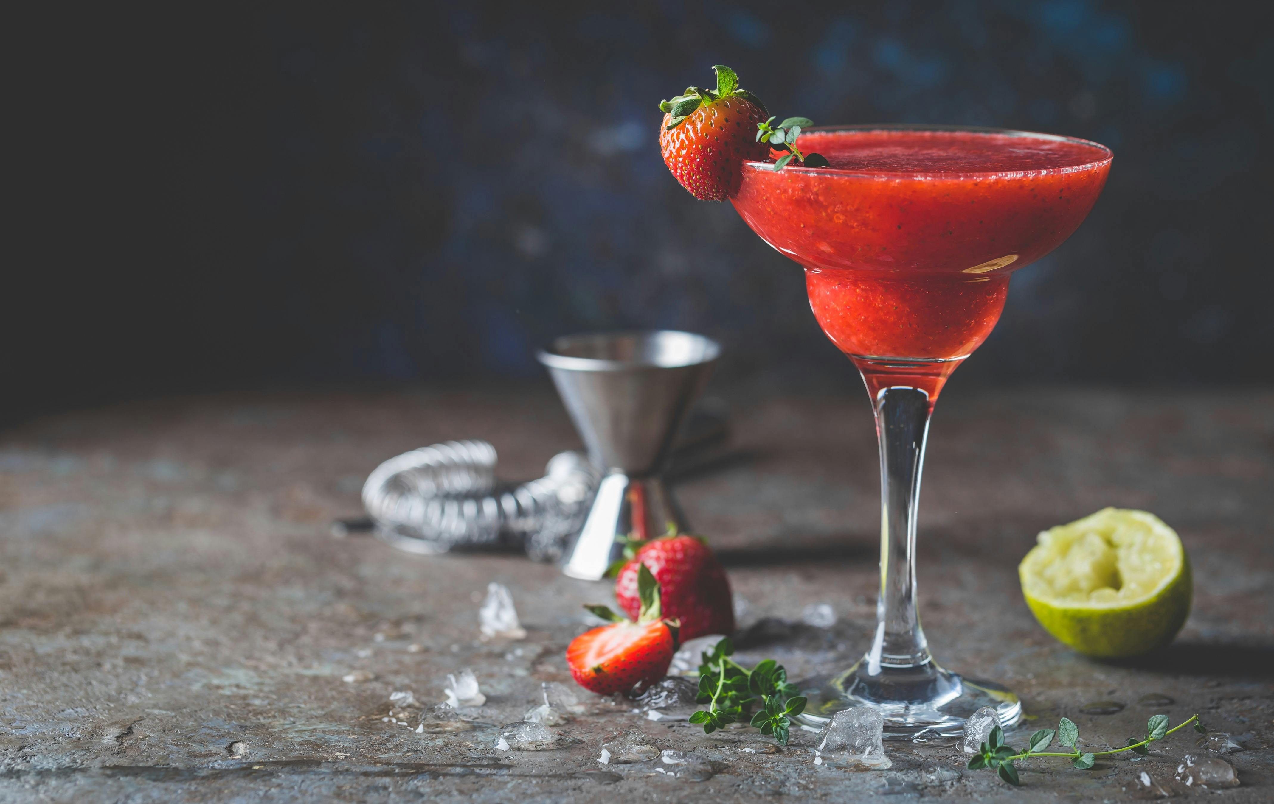 Ægte strawberry daiquiri